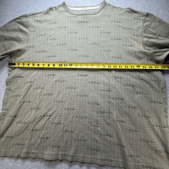 VTG Y2K Coogi Authentic Hiphop 90s T-shirt 3XL XXXL Flaws. - Picture 8 of 10